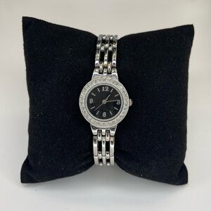 Allude silver tone‎ quartz women’s ladies watch diamonds